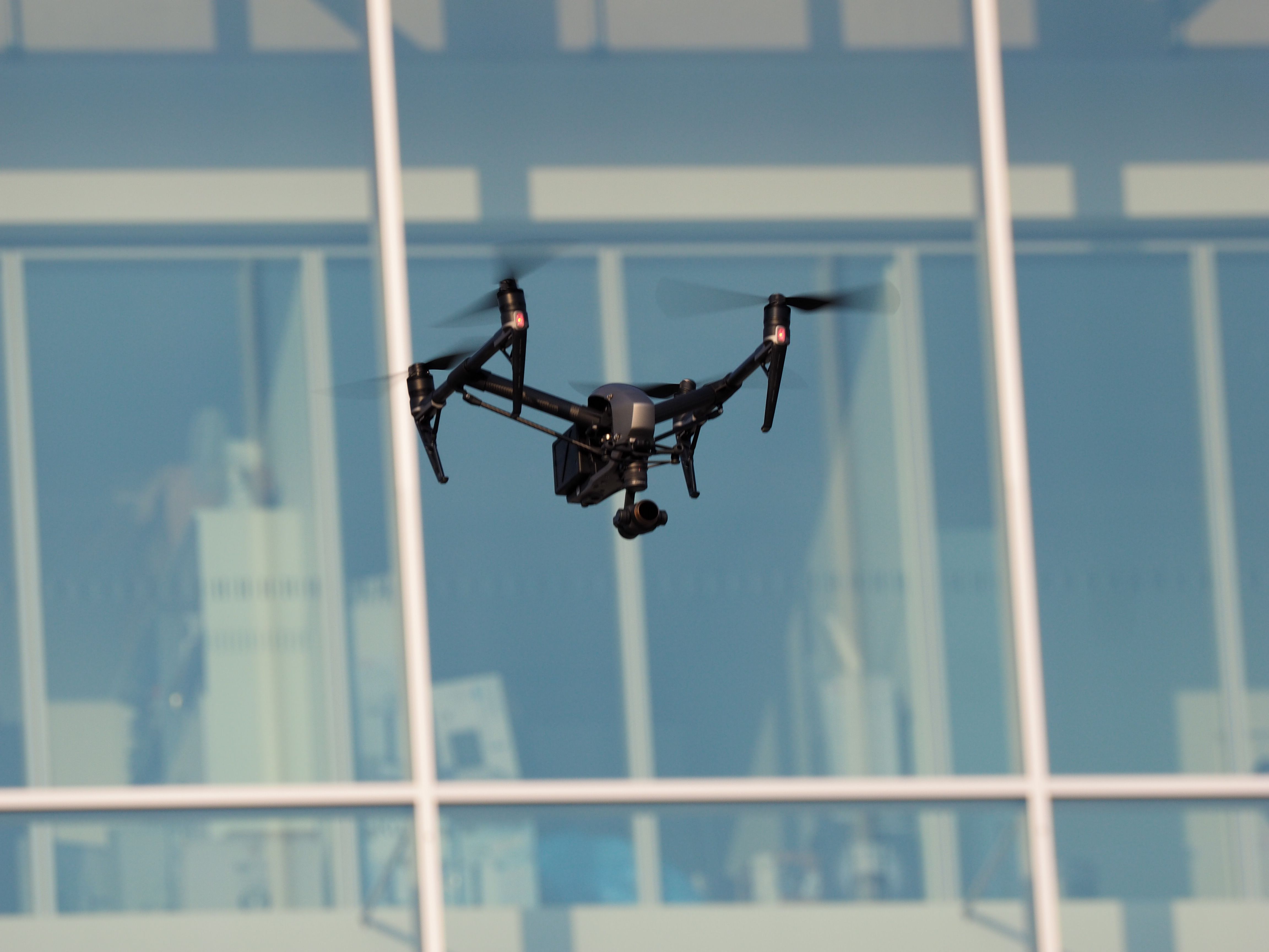 Kopterflug Quadrokopter Aerial Luftbild Drohnenaufnahme