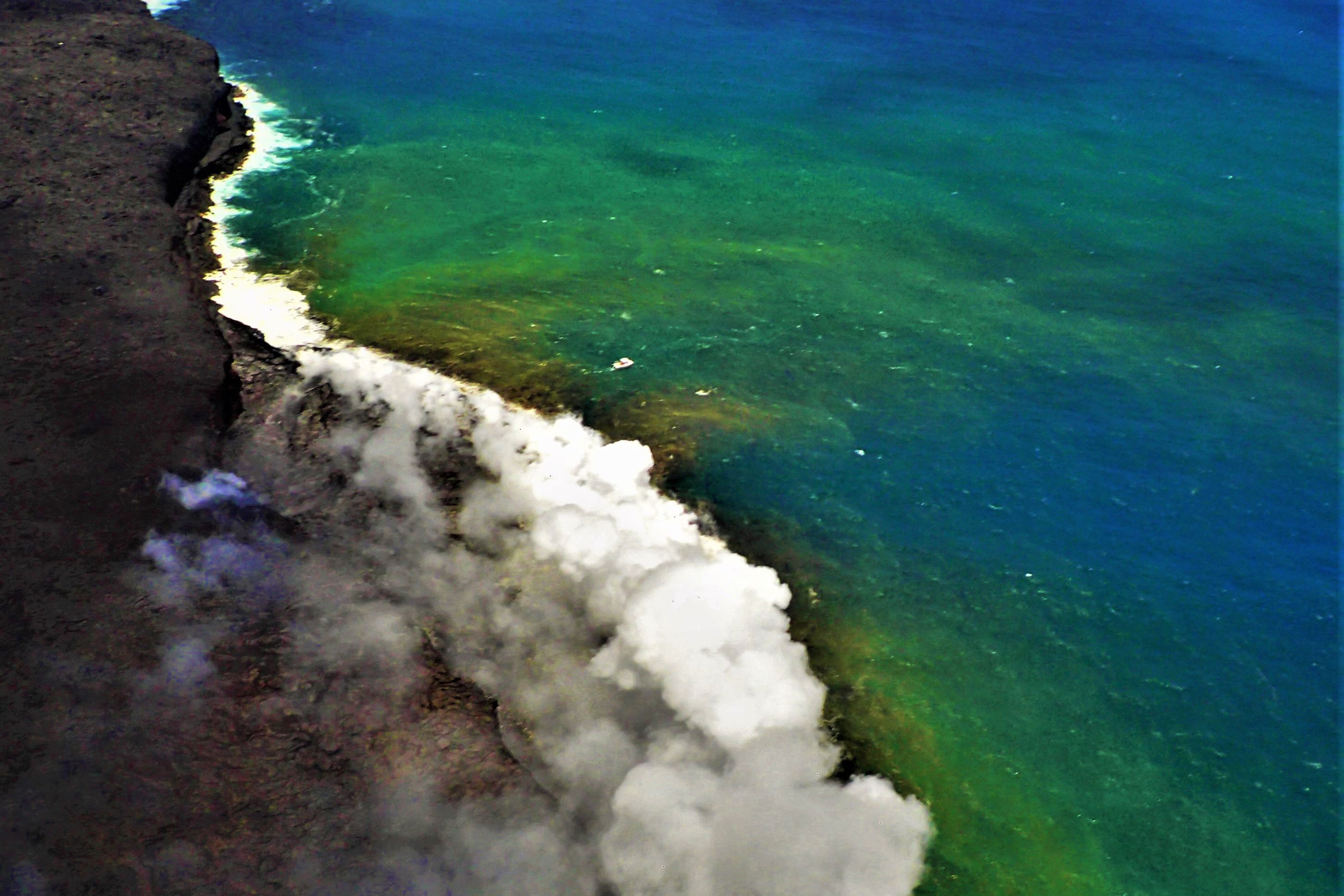 Luftbildaufnahme Panorama Aerial Droneserviceprovider Ocean Pacific Hawaii 